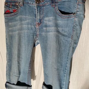 True Religion Cut off Jeans